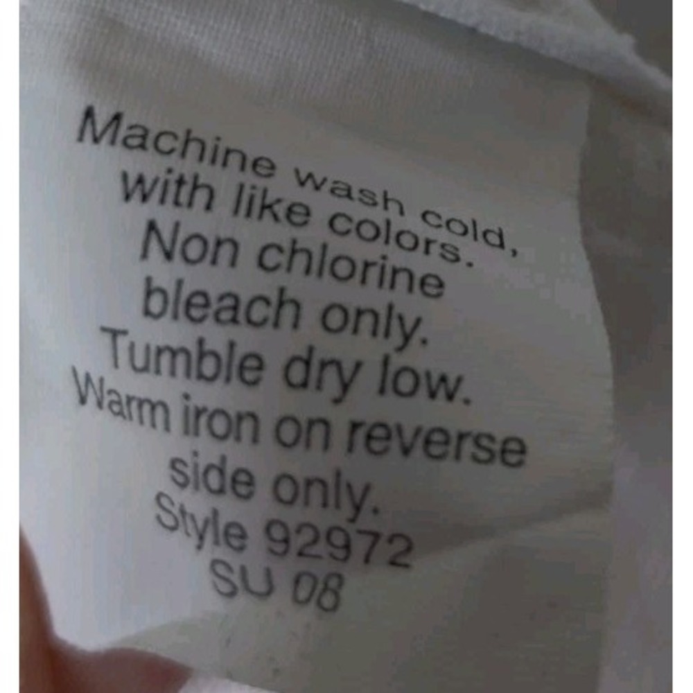 J. Crew Short Sleeve Linen Relaxed Shift Cream Dress Metallic Trim Pockets Sz 2‎ - Picture 4 of 4